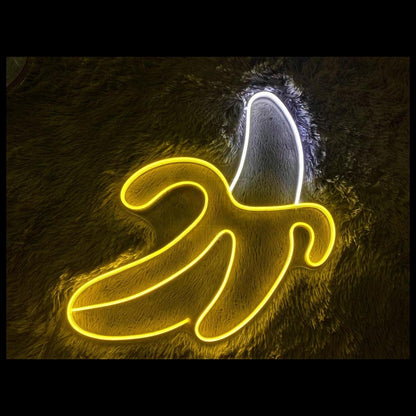 Blue-Yellow Banana Led Neon Sign For Indoor And Decor | Shineneon