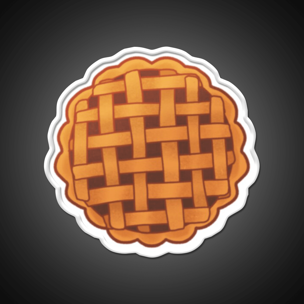 Blueberry Pie Snack Food Led Neon Sign Rgb Color - Shineneon