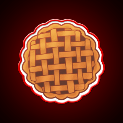 Blueberry Pie Snack Food Led Neon Sign Rgb Color - Shineneon
