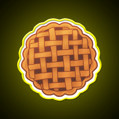 Blueberry Pie Snack Food Led Neon Sign Rgb Color - Shineneon