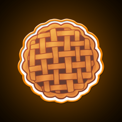 Blueberry Pie Snack Food Led Neon Sign Rgb Color - Shineneon