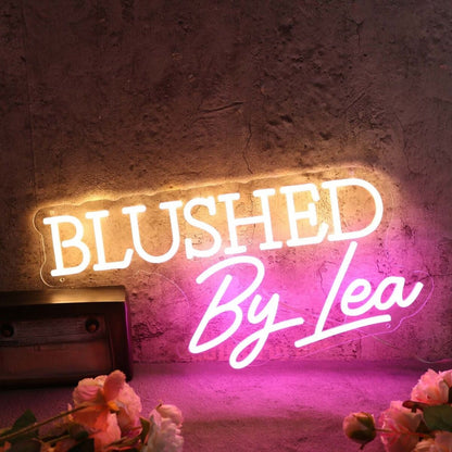 Blushed By Lea Custom Led Neon Sign - Shineneon