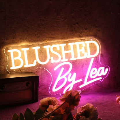 Blushed By Lea Custom Led Neon Sign - Shineneon