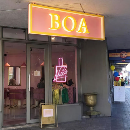Boa 3D Frontlit Letters Metal Led Sign
