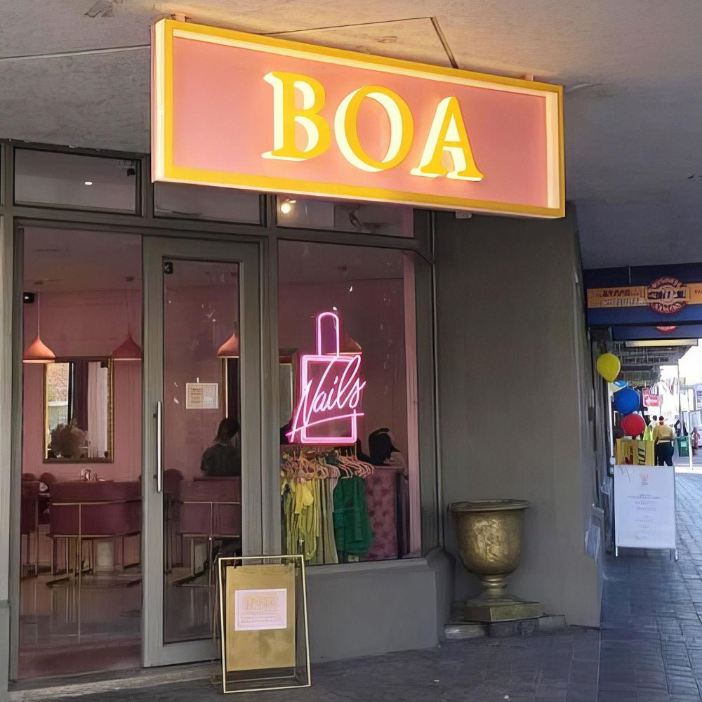 Boa 3D Frontlit Letters Metal Led Sign - Shineneon
