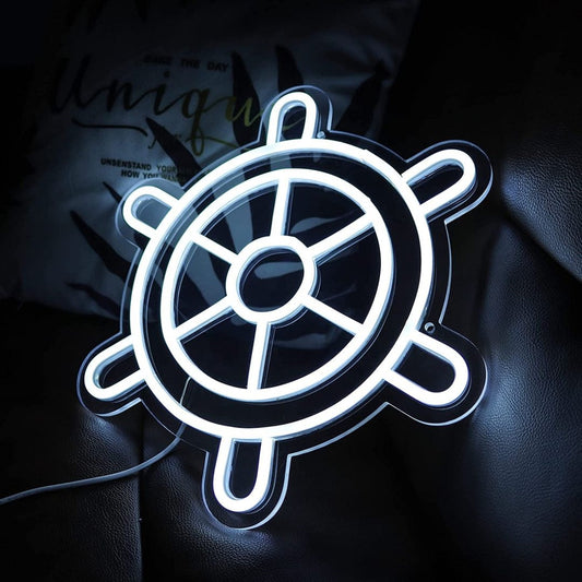 Boat Helm Led Sign Business Neon Sign