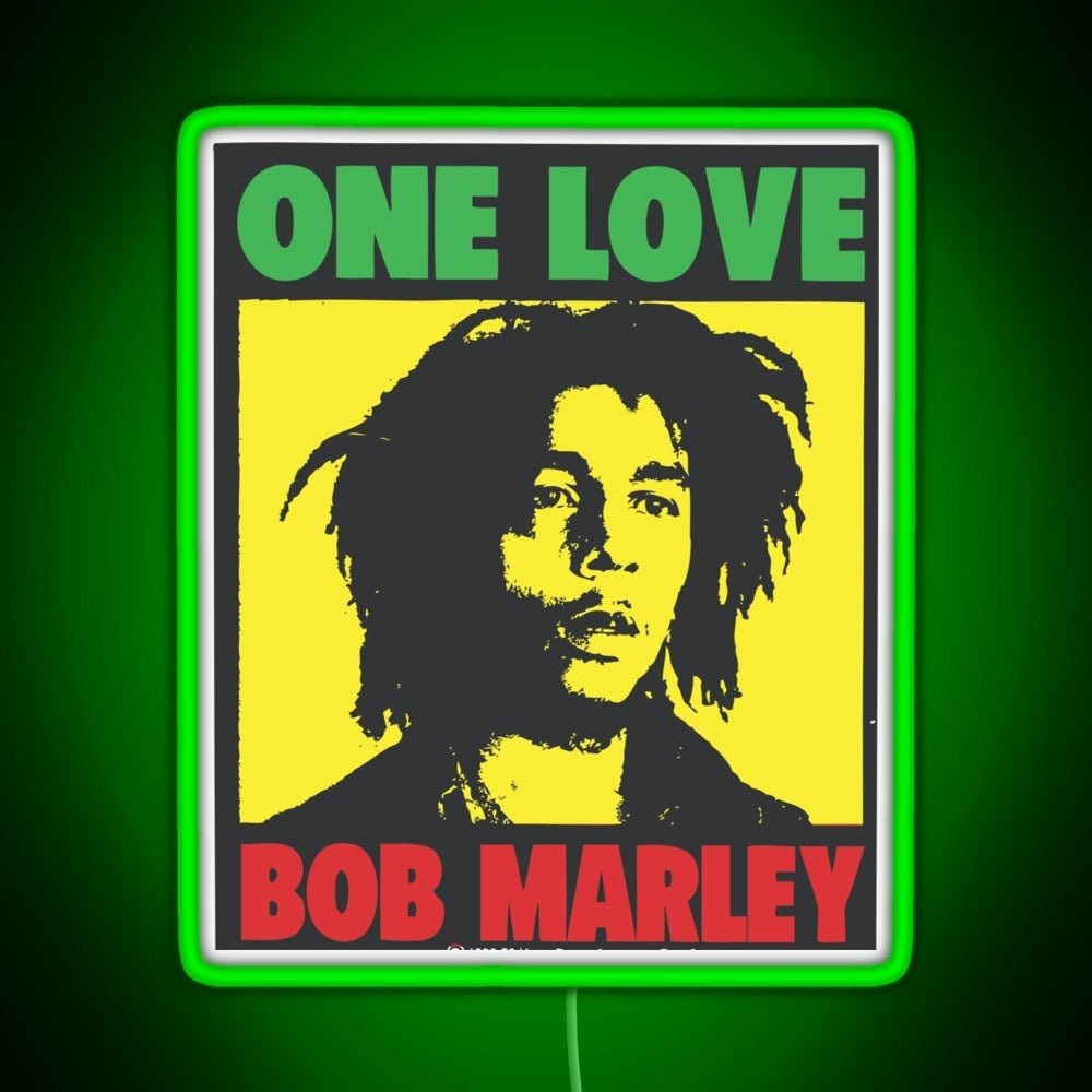 Bob Marley Rgb Led Neon Sign Pop Wall Art - Shineneon