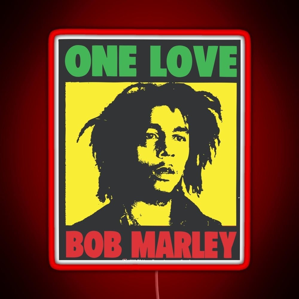 Bob Marley Rgb Led Neon Sign Pop Wall Art - Shineneon