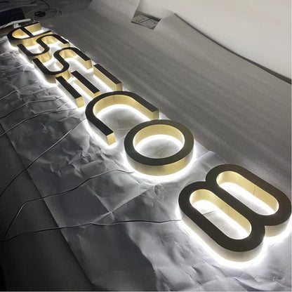 Bociuss 3D Backlit Channel Letters Led Light Sign - Shineneon