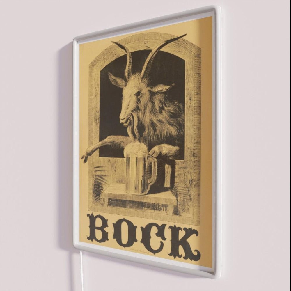 Bock Beer Rgb Led Neon Sign - Shineneon