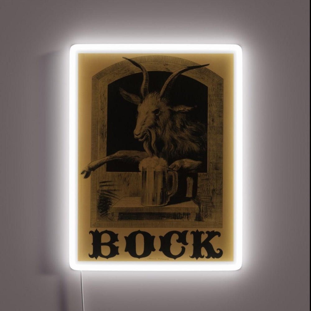Bock Beer Rgb Led Neon Sign - Shineneon