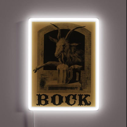 Bock Beer Rgb Led Neon Sign - Shineneon