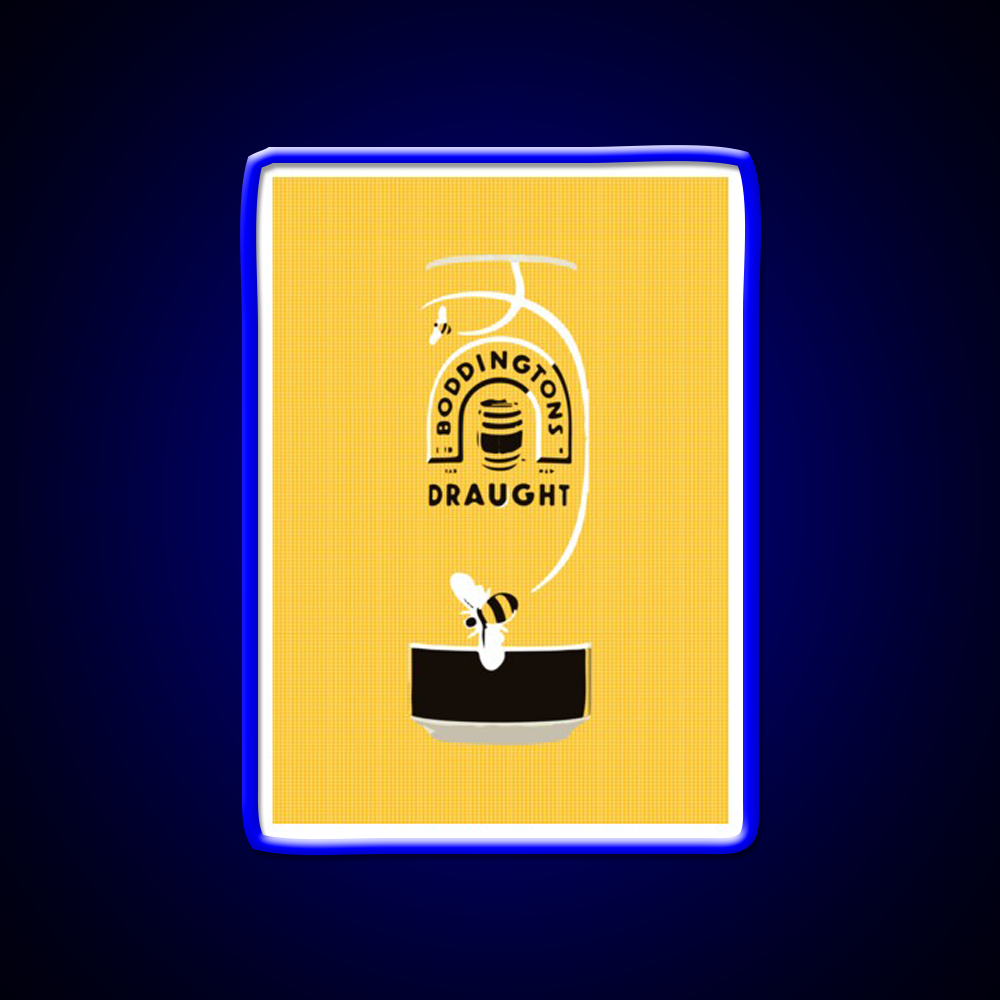 Boddingtons Bitter Pop Art Beer Bar Decor Led Neon Sign Rgb Color - LED neon sign view 5