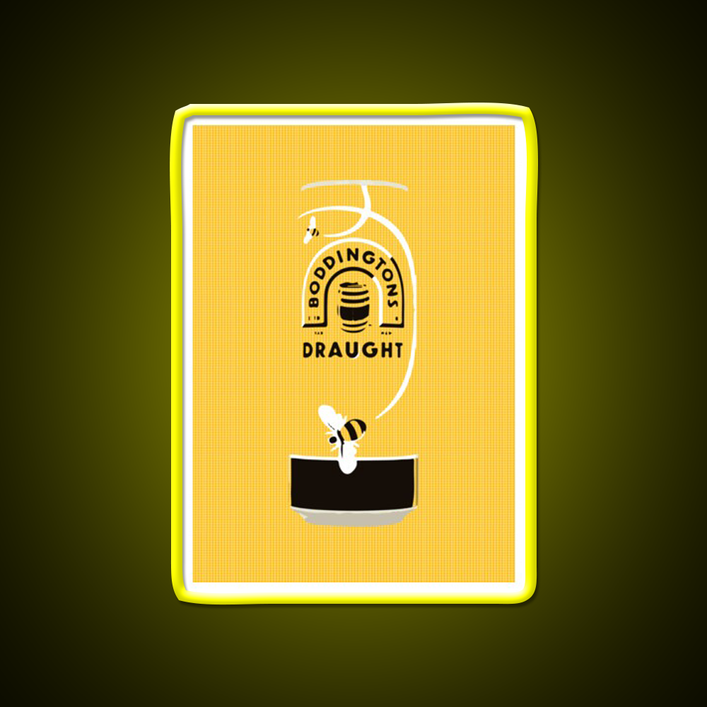 Boddingtons Bitter Pop Art Beer Bar Decor Led Neon Sign Rgb Color - LED neon sign view 7