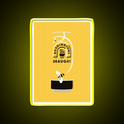 Boddingtons Bitter Pop Art Beer Bar Decor Led Neon Sign Rgb Color - LED neon sign view 7