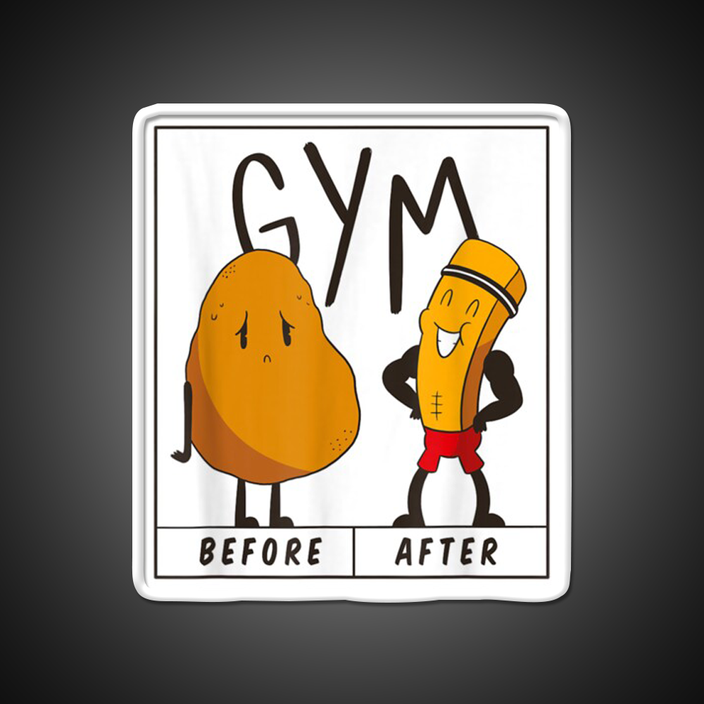 Boddy Building Gym Fitness Led Neon Sign Rgb Color