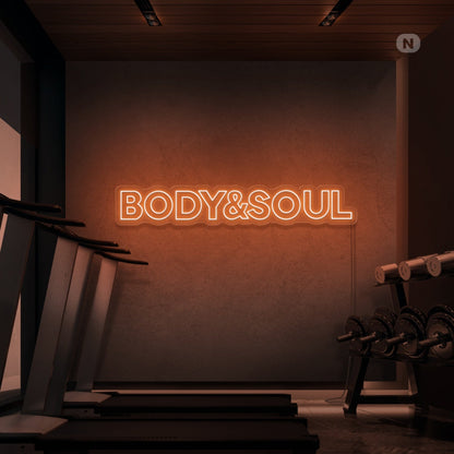 Body And Soul Led Neon Signs - Shineneon