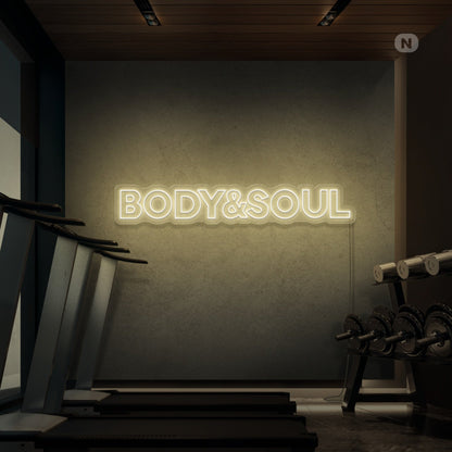 Body And Soul Led Neon Signs - Shineneon