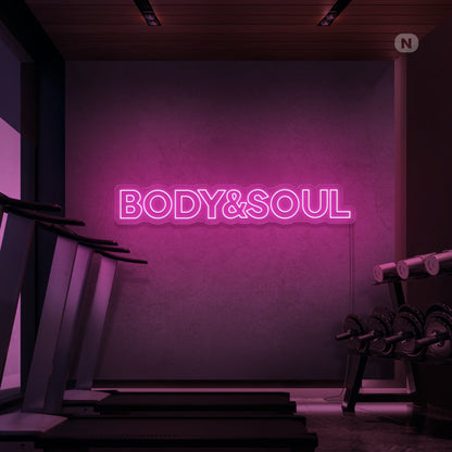 Body And Soul Led Neon Signs - Shineneon