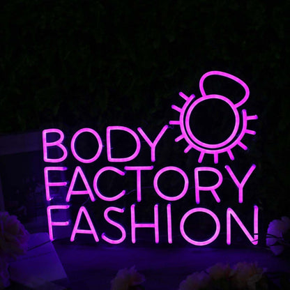 Body Factory Fashion Pink Led Neon Sign - Shineneon