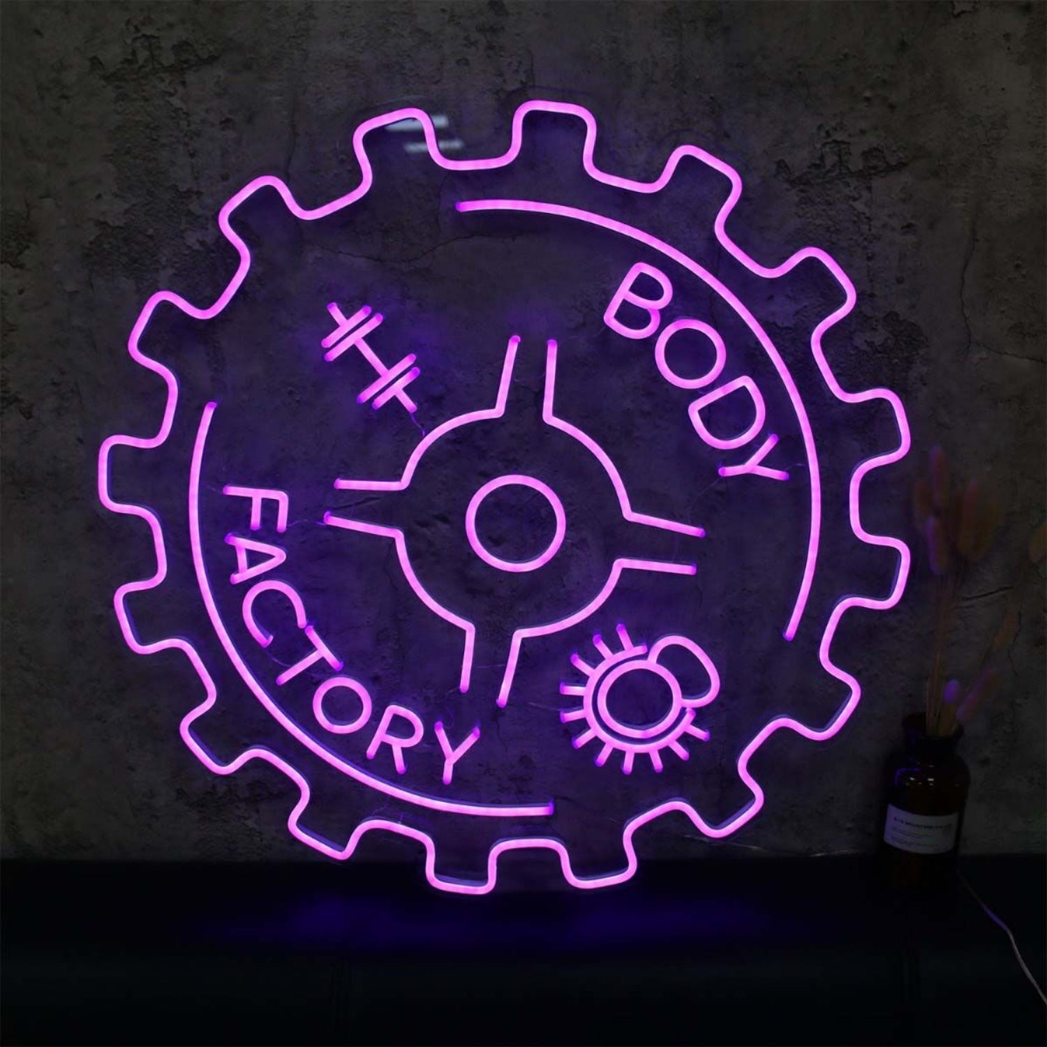 Body Factory Purplr Neon Sign | Shineneon