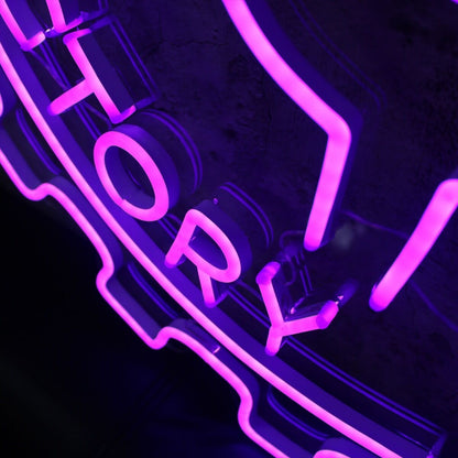 Body Factory Purplr Neon Sign | Shineneon