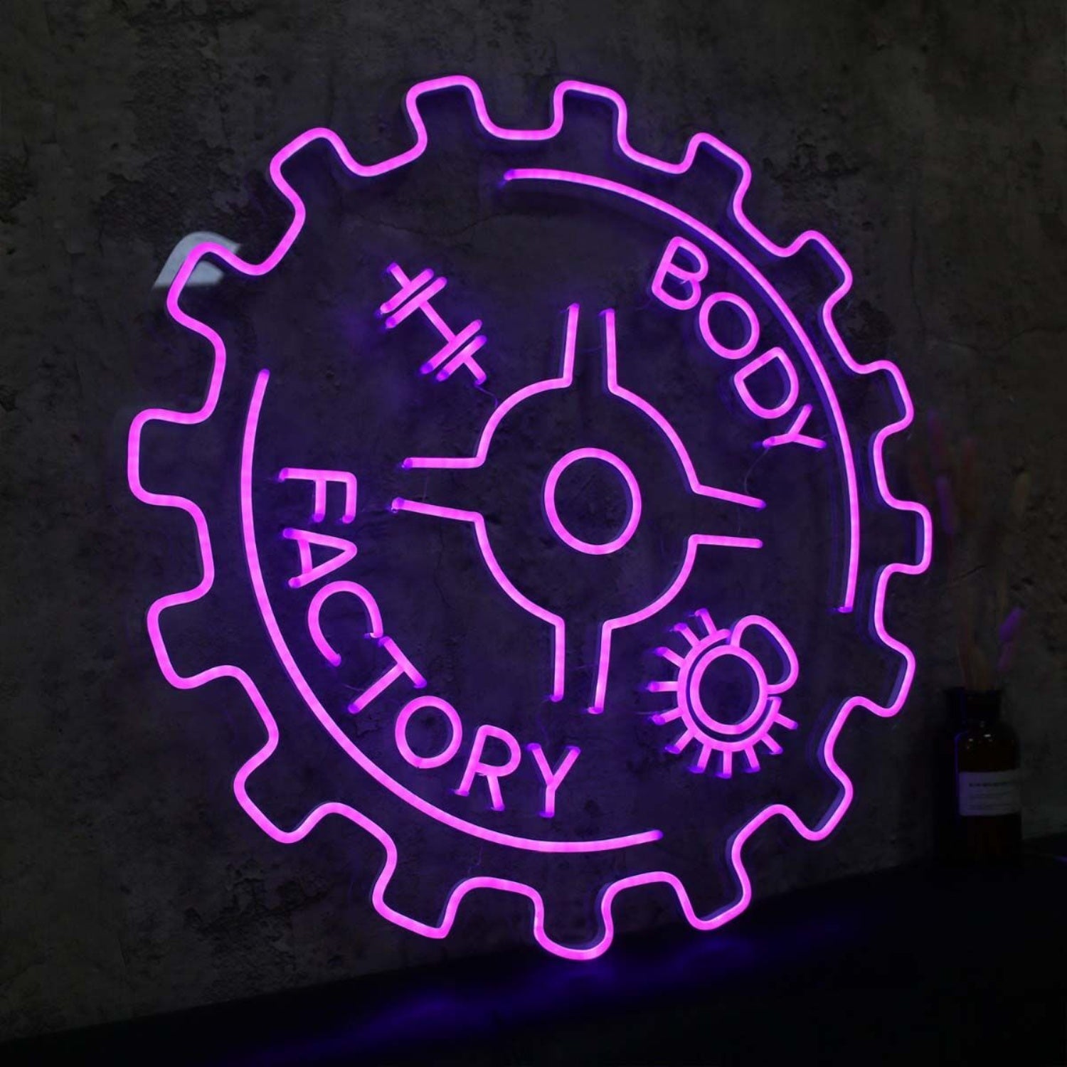 Body Factory Purplr Neon Sign | Shineneon