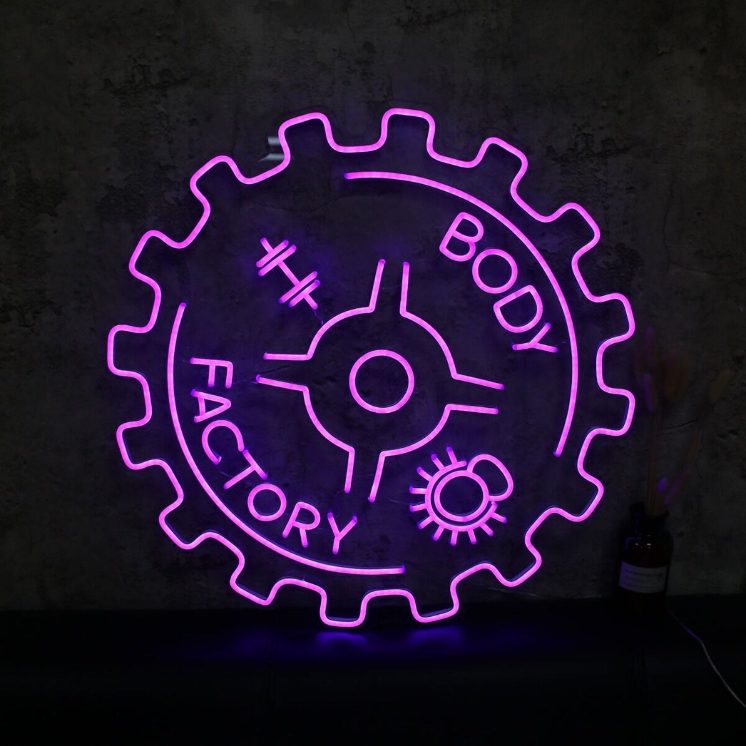 Body Factory Purplr Neon Sign | Shineneon