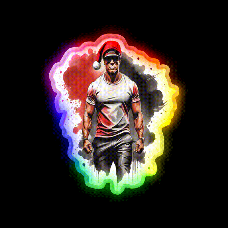 Body Fortification Gym Fitness Led Neon Sign Rgb Color