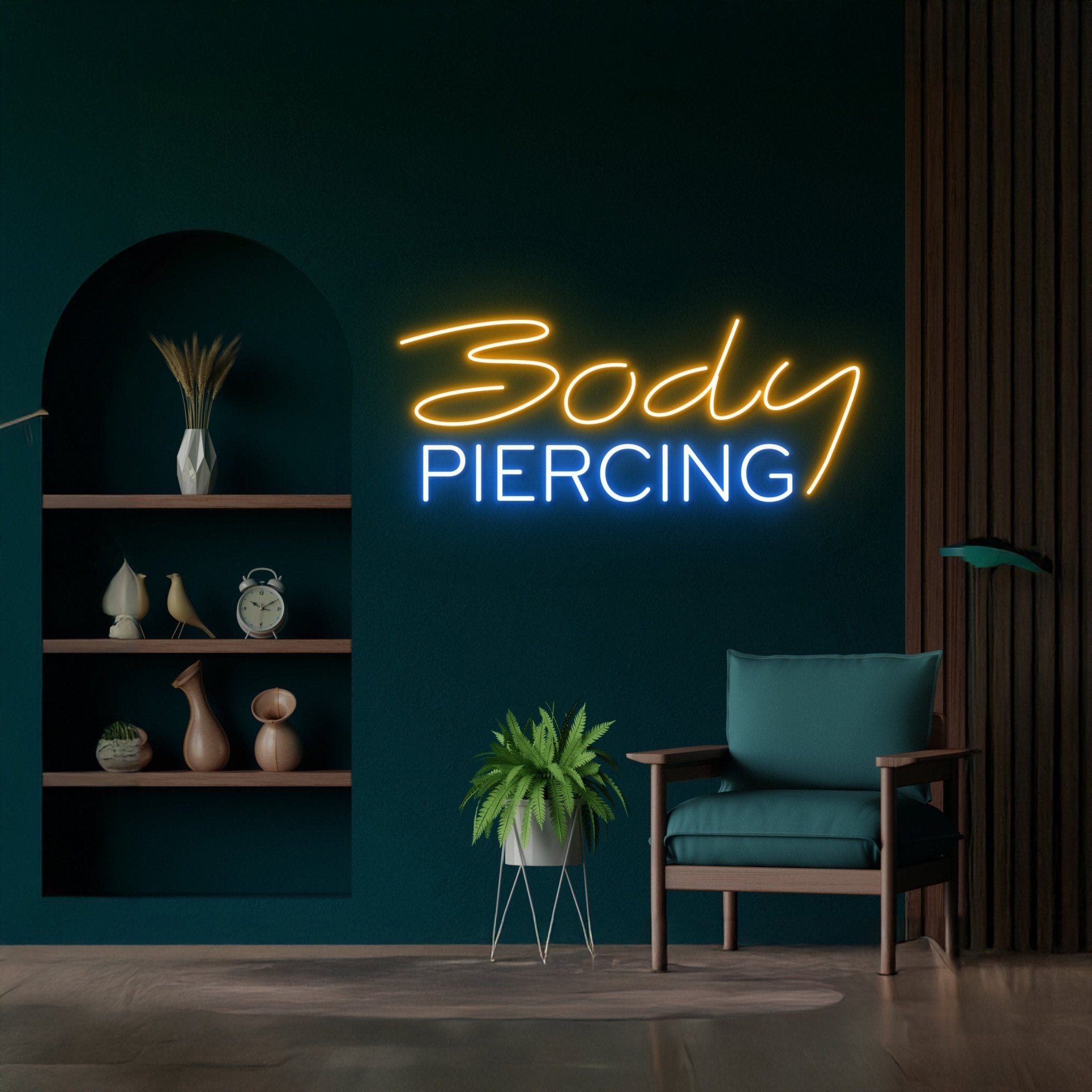 Body Piercing Open Led Neon Sign - Shineneon