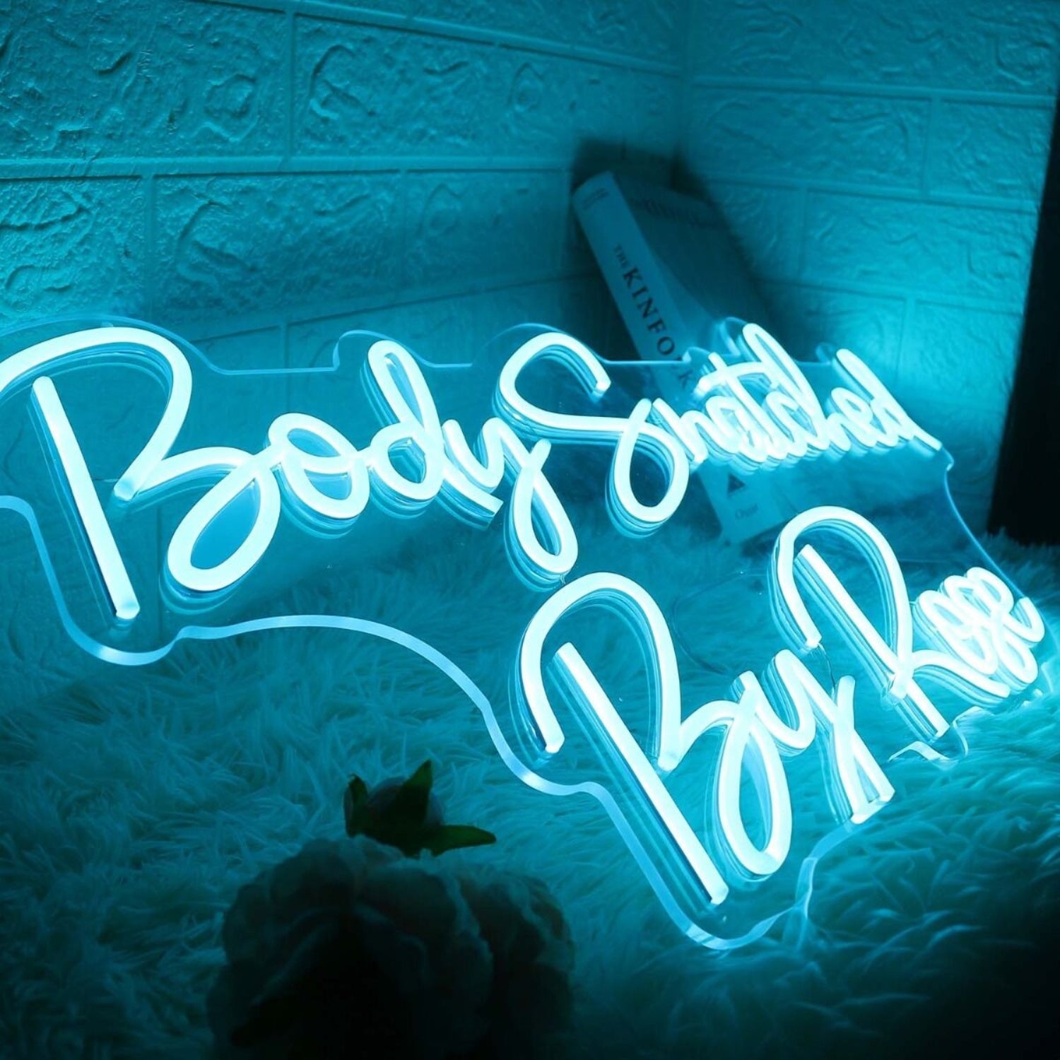 Body Snatched By Rose Blue Led Neon Sign - Shineneon