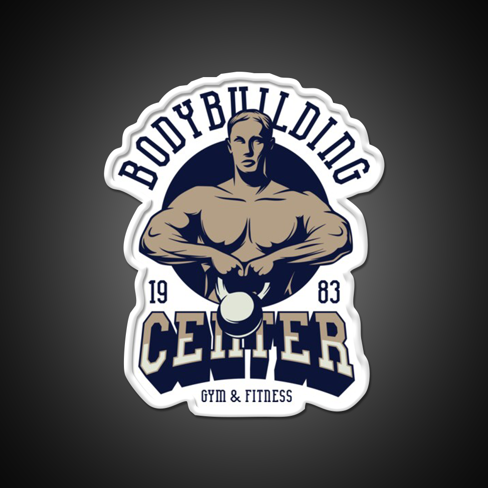 Bodybuilding Center Gym And Fitness Gym Fitness Led Neon Sign Rgb Color