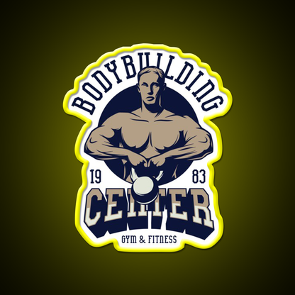 Bodybuilding Center Gym And Fitness Gym Fitness Led Neon Sign Rgb Color