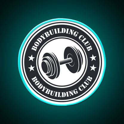 Bodybuilding Club Gym Fitness Led Neon Sign Rgb Color