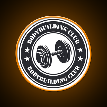 Bodybuilding Club Gym Fitness Led Neon Sign Rgb Color