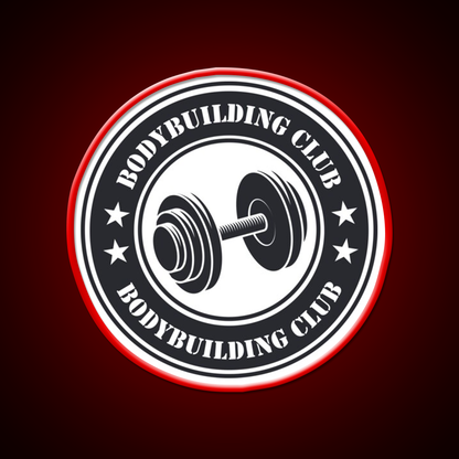 Bodybuilding Club Gym Fitness Led Neon Sign Rgb Color