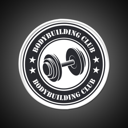 Bodybuilding Club Gym Fitness Led Neon Sign Rgb Color