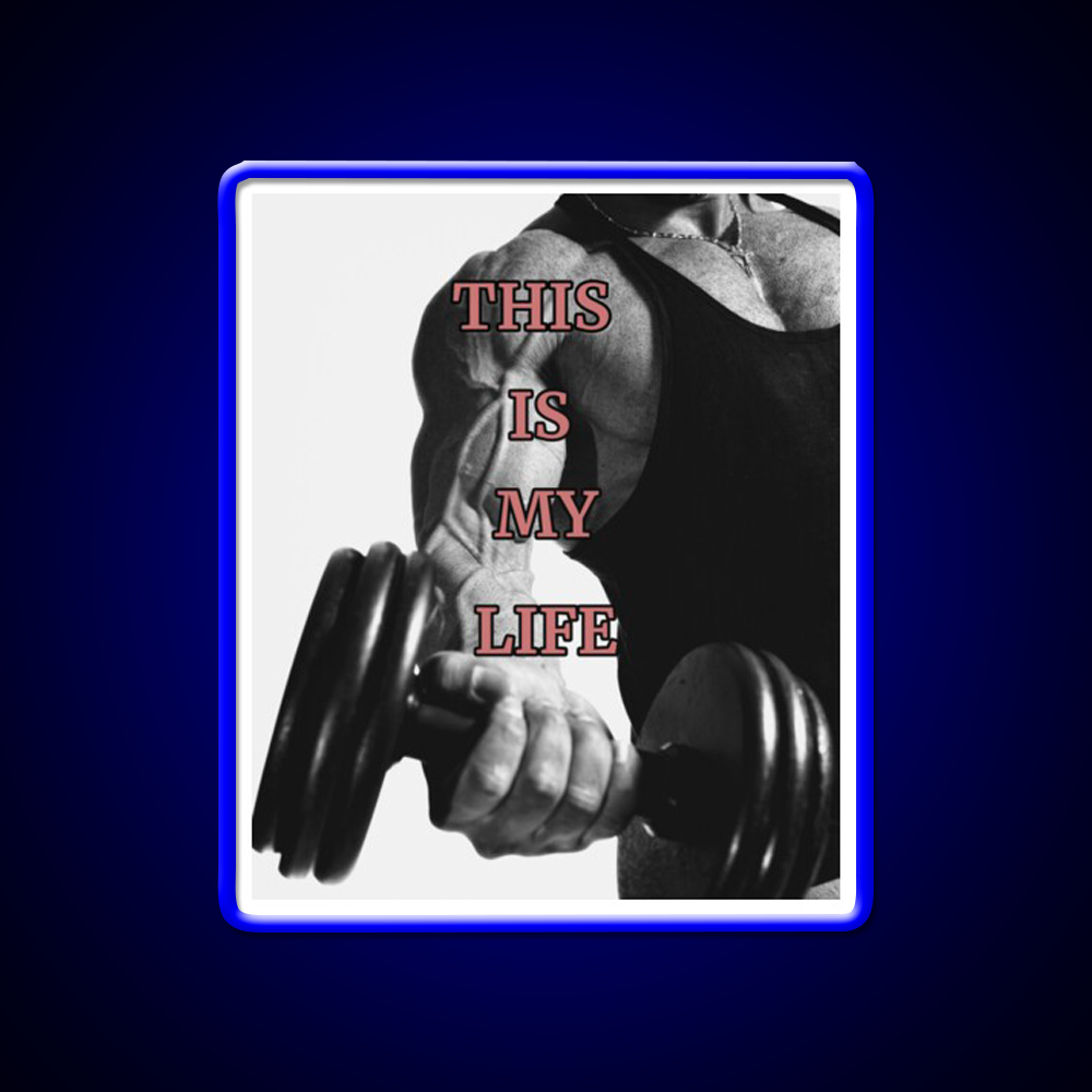 Bodybuilding Gym Fitness Led Neon Sign Fitness Room Sign Rgb Color - LED neon sign view 5