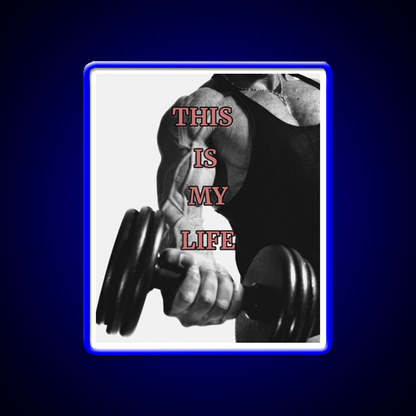 Bodybuilding Gym Fitness Led Neon Sign Fitness Room Sign Rgb Color - LED neon sign view 5