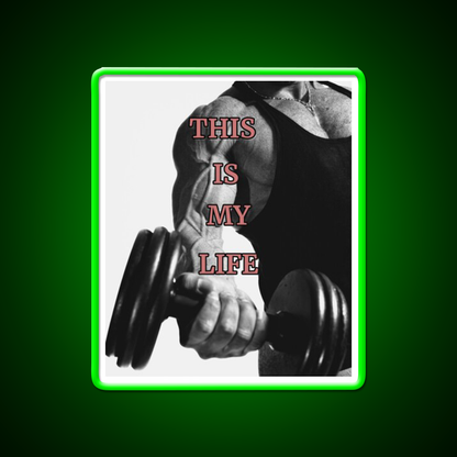 Bodybuilding Gym Fitness Led Neon Sign Fitness Room Sign Rgb Color - LED neon sign view 8