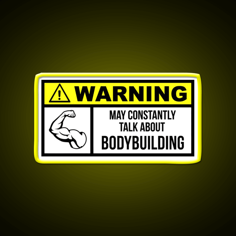 Bodybuilding Gym Fitness Led Neon Sign Gym Room Sign Rgb Color - Shineneon