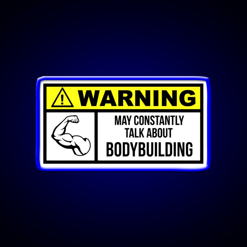 Bodybuilding Gym Fitness Led Neon Sign Gym Room Sign Rgb Color - Shineneon