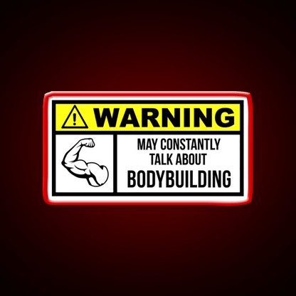 Bodybuilding Gym Fitness Led Neon Sign Gym Room Sign Rgb Color - Shineneon