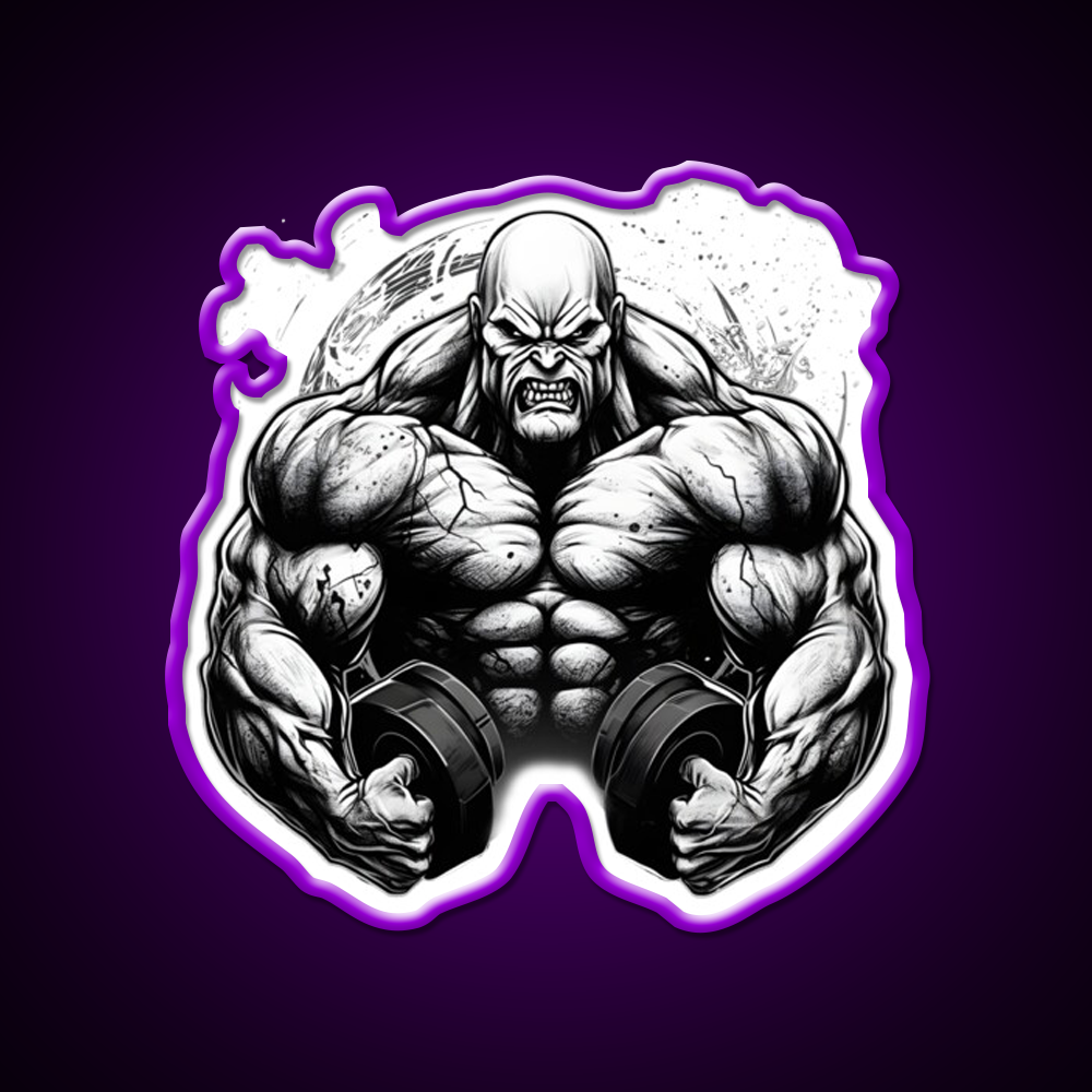 Bodybuilding Gym Fitness Led Neon Sign Rgb Color - LED neon sign view 9