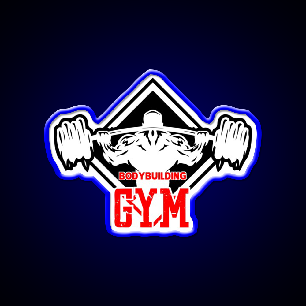 Bodybuilding Gym Fitness Led Neon Signs Gym Fitness Led Neon Sign Rgb Color - LED neon sign view 5