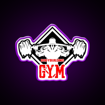 Bodybuilding Gym Fitness Led Neon Signs Gym Fitness Led Neon Sign Rgb Color - LED neon sign view 9
