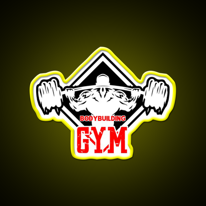 Bodybuilding Gym Fitness Led Neon Signs Gym Fitness Led Neon Sign Rgb Color - LED neon sign view 7