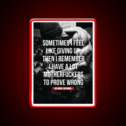 Bodybuilding Inspirational Workout Gym Fitness Led Neon Sign Rgb Color - LED neon sign view 10