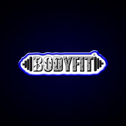 Bodyfit Diamond Plate Logo Gym Fitness Led Neon Sign Rgb Color
