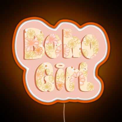 Boho Girl Rgb Neon Sign - Shineneon